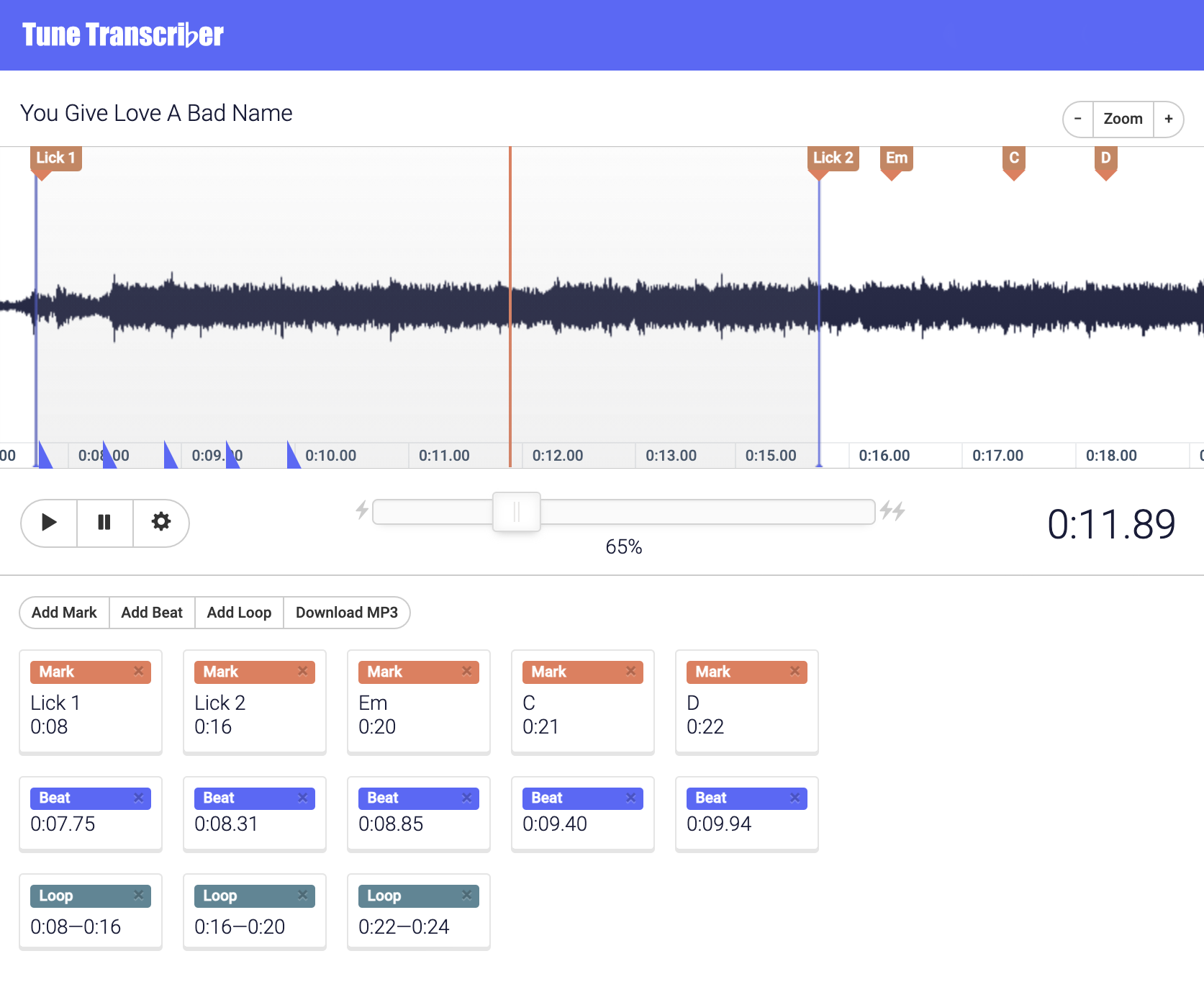 Transcribe Music Online Screenshot Png
